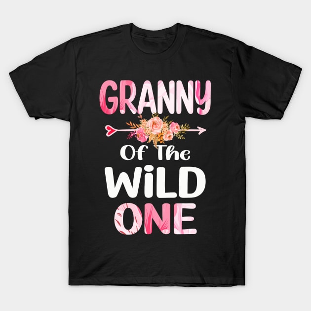 granny of the wild one granny T-Shirt by Bagshaw Gravity